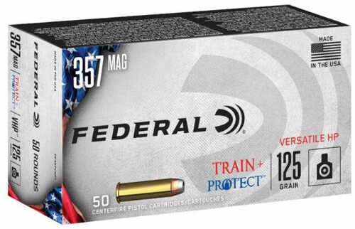 Federal 357 Mag 125 Gr Jacketed Hollow Point 50 Bx