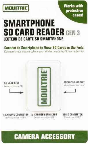 Moultrie Gen 3 Apple, Android Smartphones