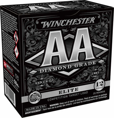 Winchester Ammo AA Diamond Grade 12 Gauge 2.75" 1 1/8 oz 1250 fps 7 Shot 25 Round Box