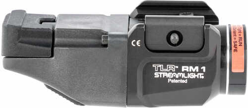 Streamlight TLR Rm 1 White 500 Lumens Cr123A Lithium Battery Black Aluminum With Remote Pressure Switch