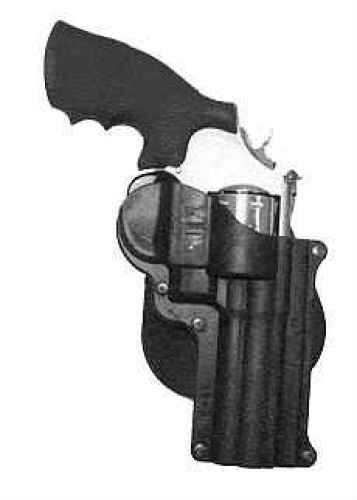 Fobus Roto Paddle Holster Fits Smith & Wesson 4" L/K Frame Taurus 66/431/65 Right Hand Kydex Black SW4RP