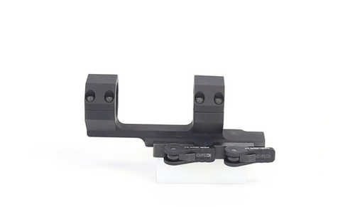 American Defense Mfg ADDELTAC30STDTL Delta Tactical Cantilever 30mm Dual Ring Black Hardcoat Anodized AR-15