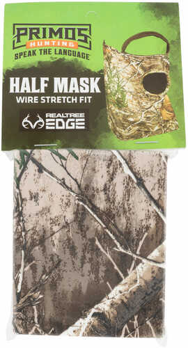 Primos Stretch Fit Half Face Realtree Edge