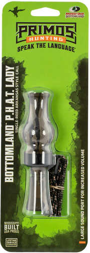 Primos Phat Lady Duck Call Single Reed Mossy Oak Bottomland Camo
