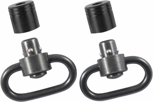 The Outdoor Connection Outdoor Connection Push Button Swivel Set 1" Black Steel PBS19121