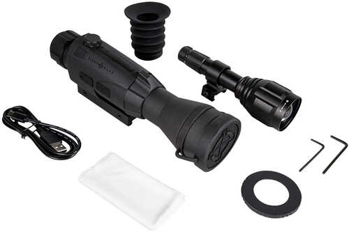 Sightmark Sm18030 Wraith 4K 3-24X50mm 31.50 ft @ 100 yds FOV Black IR Illuminator Digital Magnification