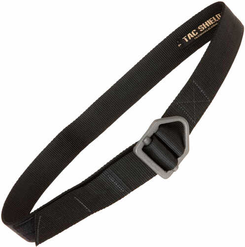 TACSHIELD (Military Prod) T32XLBK Tactical Riggers Belt 42"-46" Double Wall Webbing Black Xl 1.75" Wide