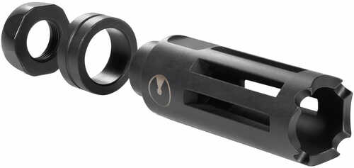 Ultradyne Nighthawk Flash Hider 223 Rem,5.56 Nato Black Nitride 416 Stainless Steel 1/2"x28 Tpi