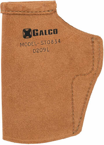 Galco Stow-N-Go Natural Leather IWB Fits Glock 48 Right Hand