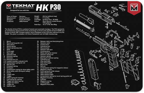 Beck TEK LLC (TEKMAT) TEKR17HKP30 HK P30 Handgun-img-0