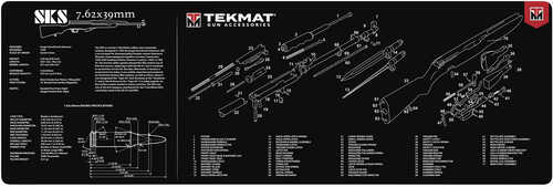 TekMat SKS Gun Cleaning Mat 12"X36"X1/8"