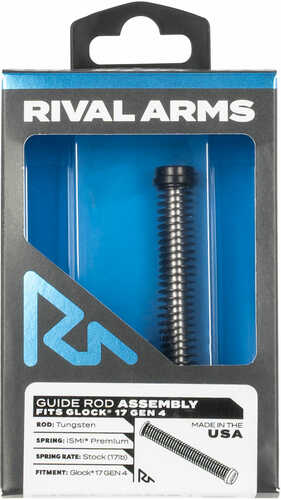 Rival Arms Guide Rod Assembly Compatible With for Glock 17 Gen 4 Tungsten