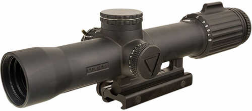 Trijicon 2400003 VCOG 1-8X 28mm Obj 109.20-13.10 ft FOV Matte Black Finish Red Segmented Circle/MRAD Crosshair Dot With