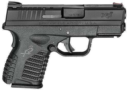Springfield Armory Pistol XD-S Essential 9mm Luger DAO 3.3" Barrel 7+1 Poly Black XDS9339BE