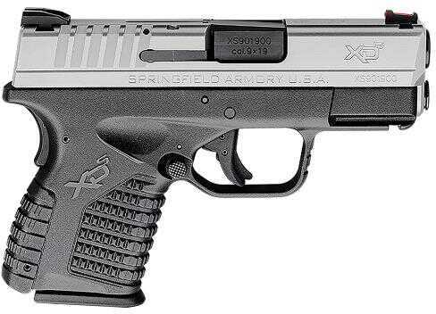 Pistol Springfield Armory 9mm Luger 3.3" Barrel 7 Rounds Essential 2 Tone XDS9339SE