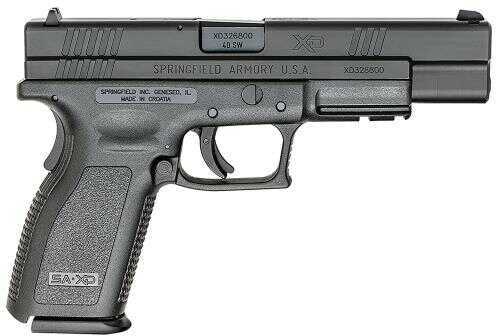 Springfield Armory XD Essential Full Size 40 S&W 5" Barrel Double Action Only 10+1 Rounds Black Frame Semi-Automatic Pistol XD9402