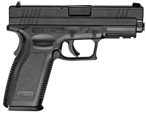 Springfield Armory XD Essential 4" Full Size 357 Sig Sauer HC Double Action Only 4" Barrel 12+1 Rounds Black Polymer Semi Automatic Pistol XD9103HC