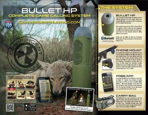 Convergent Hp4000kit Bullet Hp Game Calling Kit