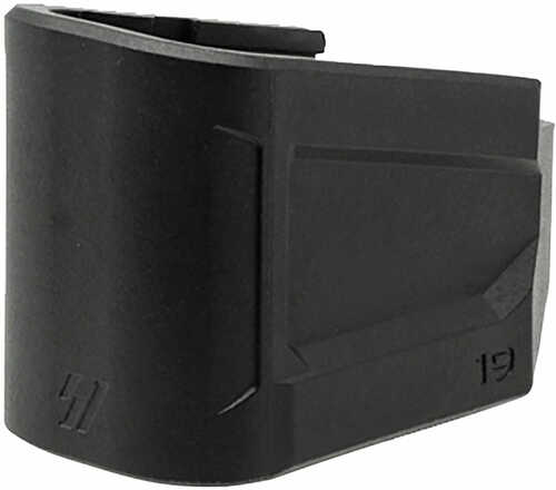 Strike Enhanced Magazine Plate For Glock 19 Black Polymer +5