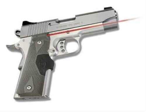 Crimson Trace Corporation Hi-Brite LaserGrip Fits 1911 Government/Commander Black Front Activated LG-401