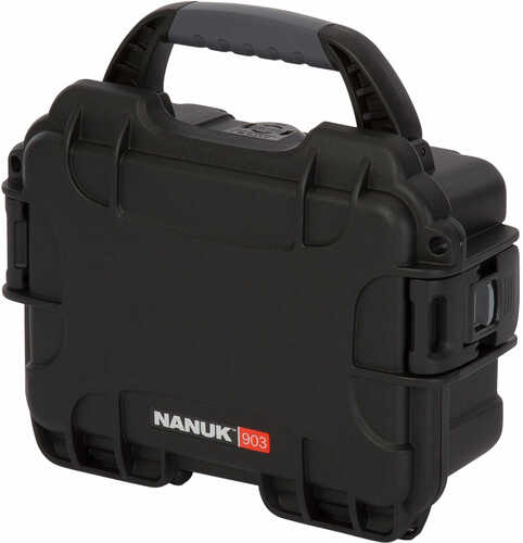 NANUK (PLASTICASE Inc) 903 Case With Foam Small Polyethylene Black