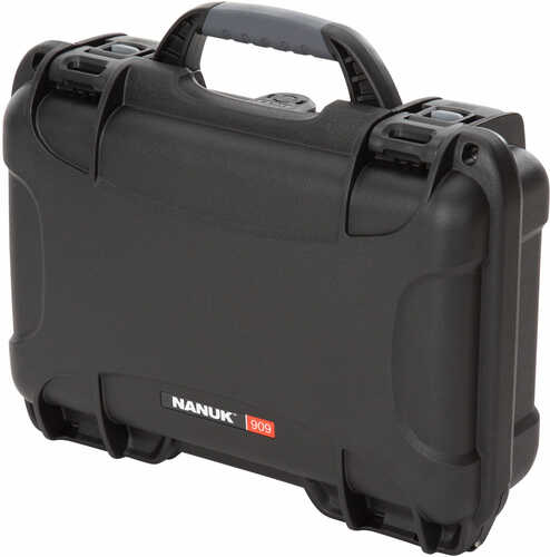 NANUK (PLASTICASE Inc) 909 Case With Foam Small Polyethylene Black