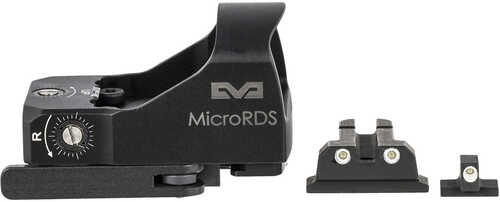 MEPRO USA LLC Ml880504 MicroRDS Kit S&W M&P Full Size 1X 3 MOA Illuminated Red Dot