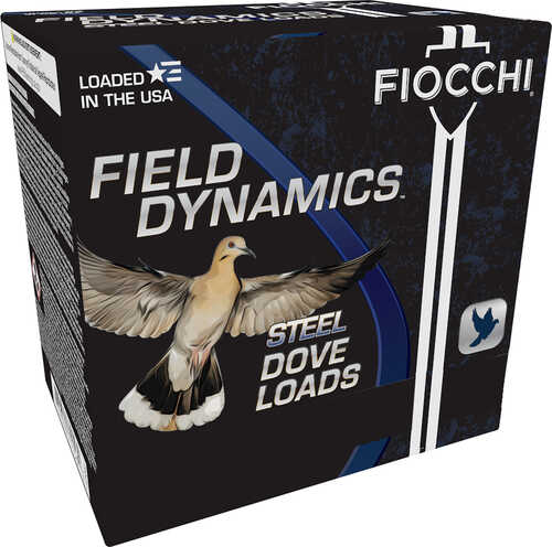 12 Gauge 2-3/4" Steel #7 1-1/8 oz 25 Rounds Fiocchi Shotgun Ammunition