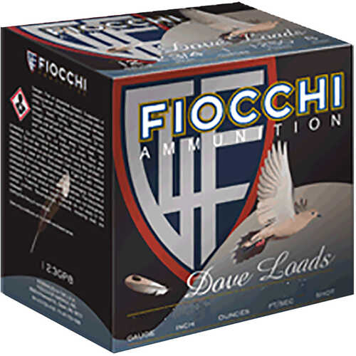 20 Gauge 2-3/4" Steel #7 7/8 oz 25 Rounds Fiocchi Shotgun Ammunition