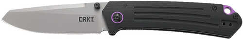 Columbia River Montosa 3.25" Clipped Nose Plain G10 Black Handle Folding
