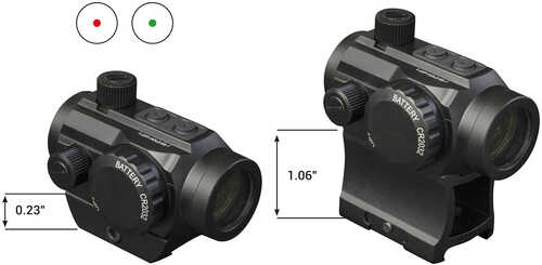 Konus Red/Green Dot Sight-Pro Nuclear High/Low Mounting