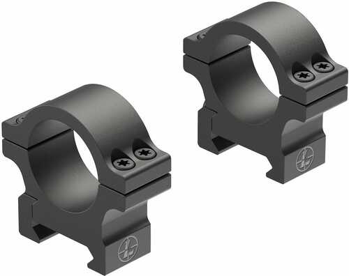 Click to see larger image. Leupold Open Range Scope Ring Set Cross-Slot High 1" Tube Matte Black Aluminum 180943