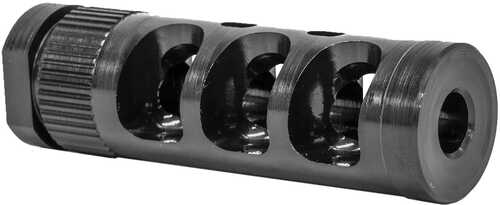 Grovtec US Inc G-Comp Muzzle Compensator 308 Cal 5/8"-24 tpi Black Nitride Steel