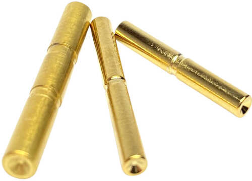Cross Armory 3 Pin Set Dimpled for Glock 17,19,26,34 Gen5 Gold 4140 Steel Handgun