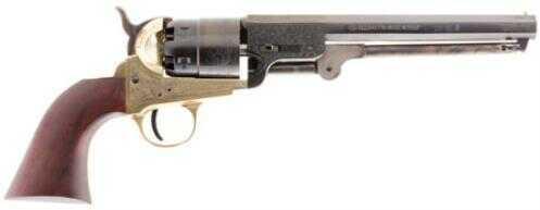 Traditions FR185118 Revolver 44 Black Powder 7.375" Hammer/Blade Walnut Stk