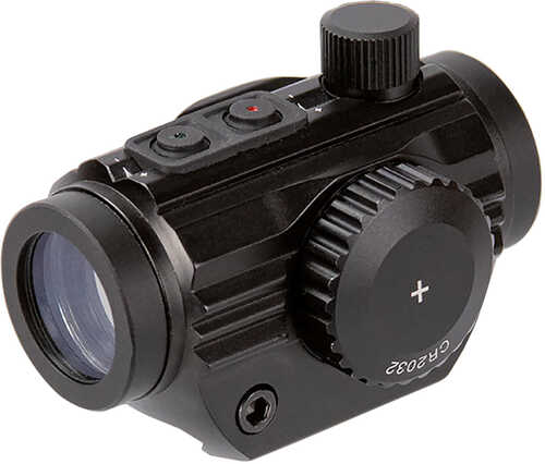 Click to see larger image. Aim Sports RD120PE Micro Dot 1x20mm 5 MOA Dot Dual Illuminated Micro-Dot Black Hardcoat Anodized
