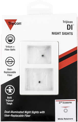Click to see larger image. Trijicon Di Night Sight Retainer Replacement Pack White