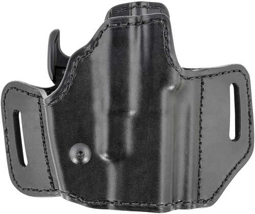 Bianchi Allusion Assent Pro-Fit 183 Black Leather Holster W/Laminate Liner Belt Right Hand