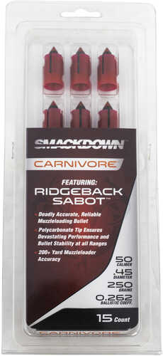 Traditions Smackdown Carnivore 50 Cal 250 Gr