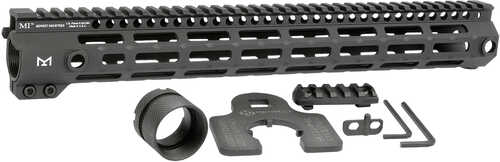 Click to see larger image. Midwest Industries Mig4M15 Tactical G4M Handguard AR-15 Black Hardcoat Anodized 15 6061-T6 Aluminum M-LOK