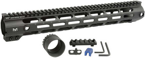 Click to see larger image. Midwest Industries Combat Handguard AR-308/LR-308 Black Hardcoat Anodized 15" 6061-T6 Aluminum