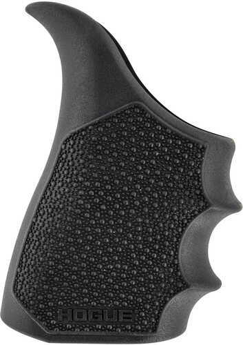 Hogue HandAll Beavertail Grip Sleeve Cobblestone Black Polymer For Glock 43X, 48