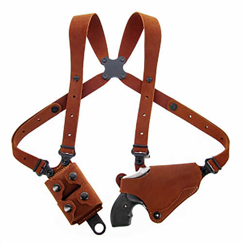 Galco Classic Lite Shoulder System Natural Leather S&W J Frame 640 2 1/8" 357 Right Hand