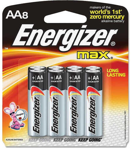 Max Alkaline AA Batteries