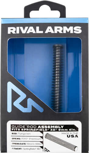 Rival Arms RARA50A101T Guide Rod Assembly Guide Rod Assembly Tungsten For Springfield XD-9