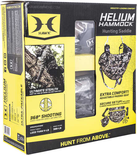 Hawk HWK-HHTS Helium Hammock Tree Saddle-img-0