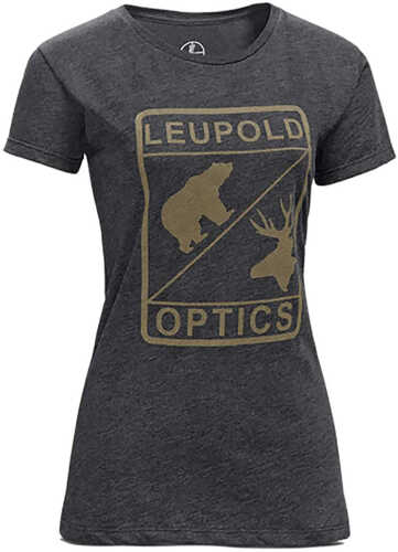 Leupold SS L Optics Ladies T-Shirt Graphite Medium Short Sleeve