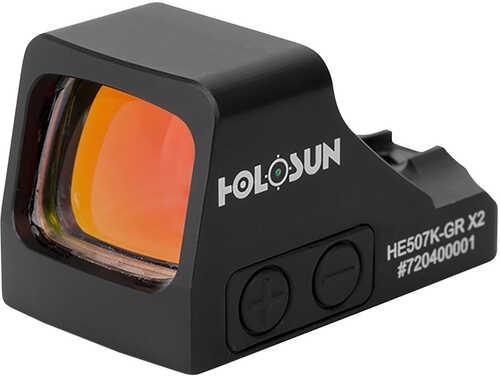 Holosun Pistol 1X 2 MOA Green Dot & 32 MOA Circle Black Anodized