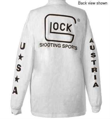 Glock Long Sleeve 2x-Large White T-Shirt Md: AP61704