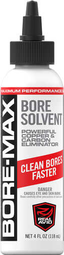 Real Avid Bore-Max Solvent 4 Oz Bottle
